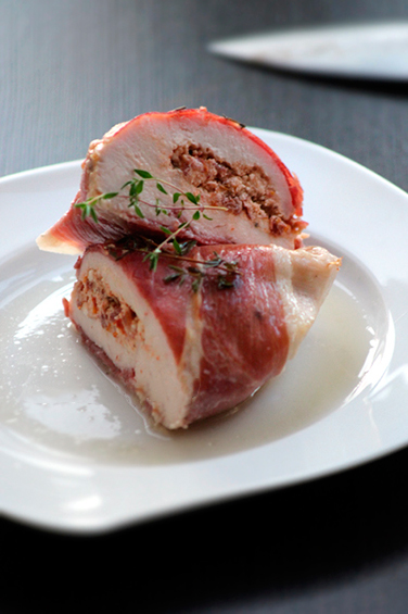 Фаршированная куриная грудка