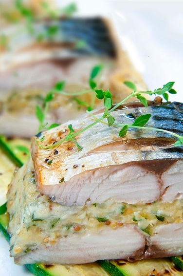 Запеченная скумбрия